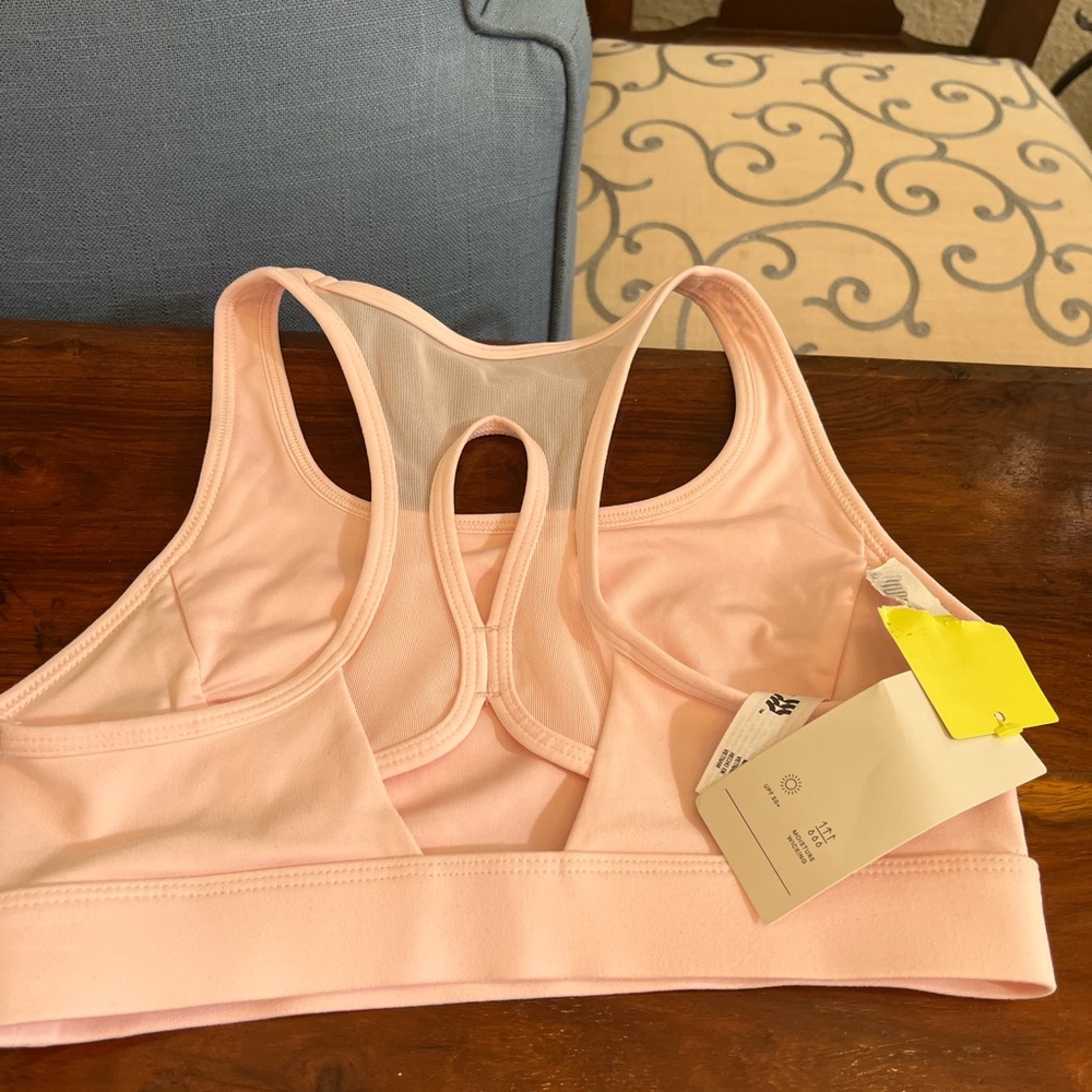 all in motion Light Pink Racerback Sports Bra